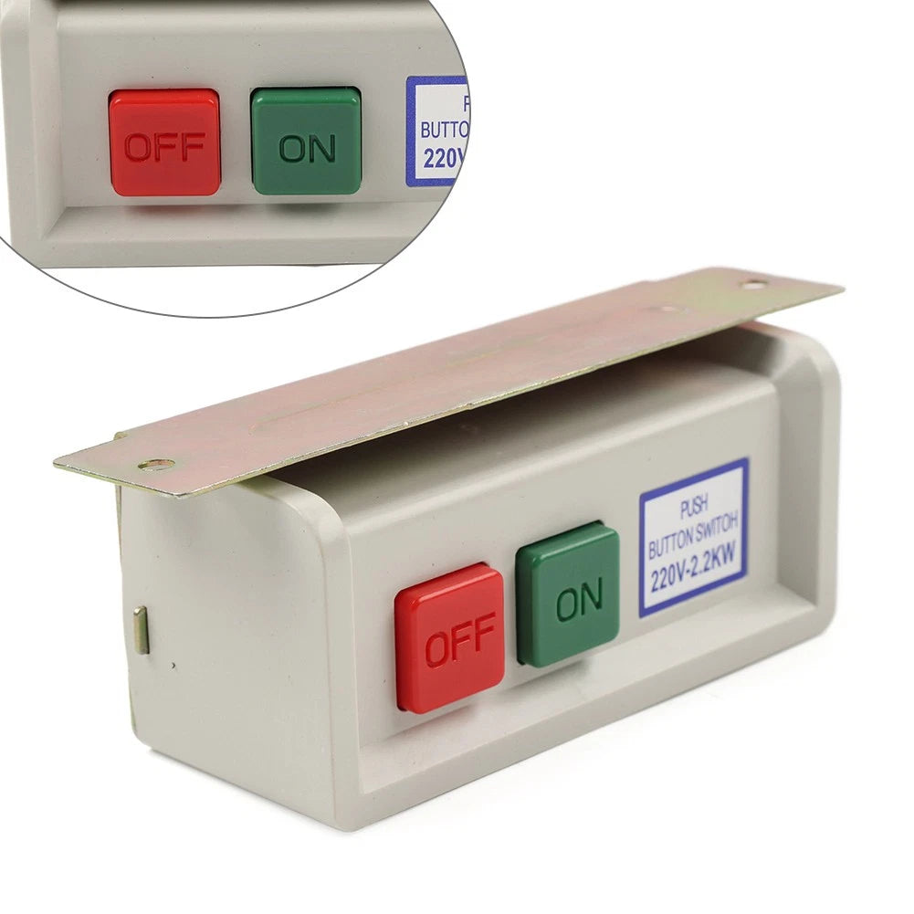 Push Button On/Off Switch for Industrial Sewing Machine Motor 220V
