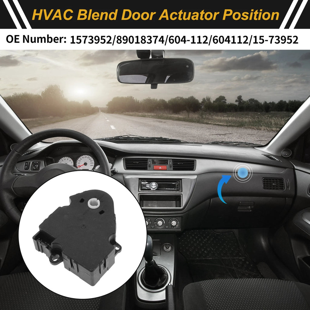 HVAC Heater Blend Door Actuator Replacement for Chevrolet Avalanche (2002–2006)