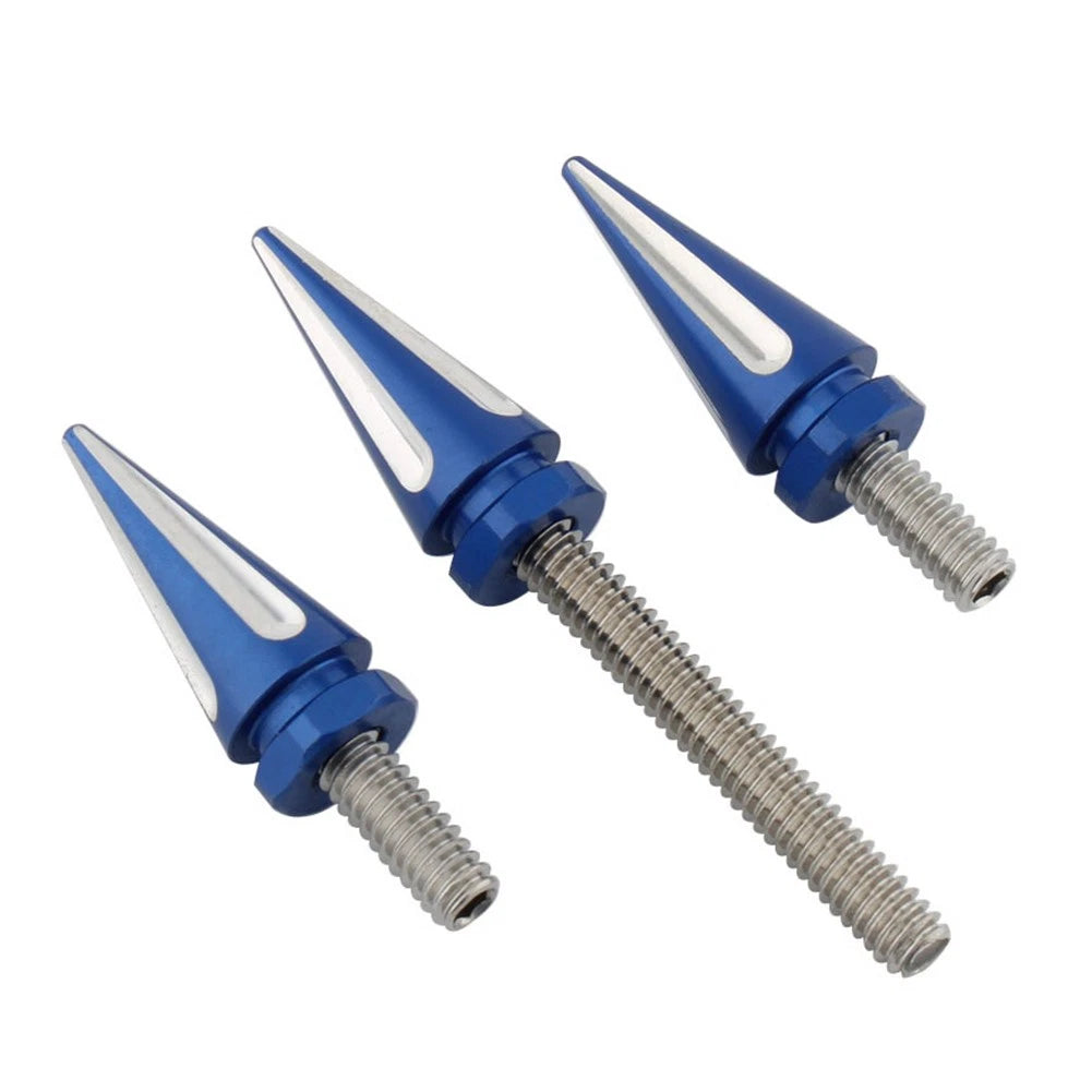 3PC Windshield Trim Screw for Harley Electra Glide (2014–2023) Blue
