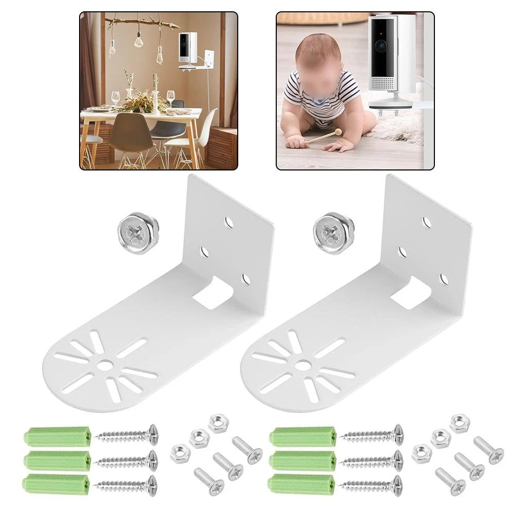 2X Cable Routing Holes Wall Mounts for Security Needs