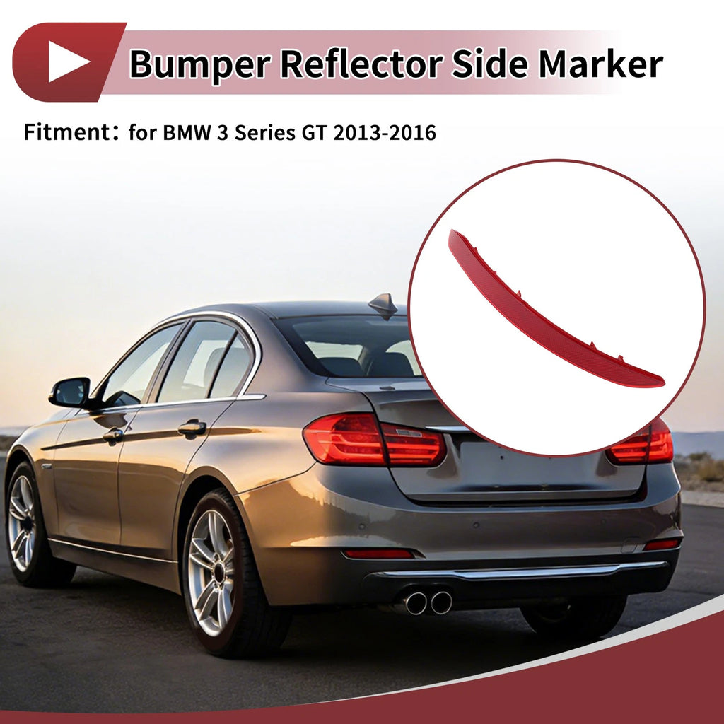 Rear Right Bumper Reflector Replacement for BMW 3 Series GT (2013–2016)