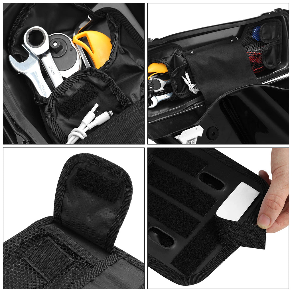 Pack Lid Organizer Pouch for Harley Touring (1999–2013)