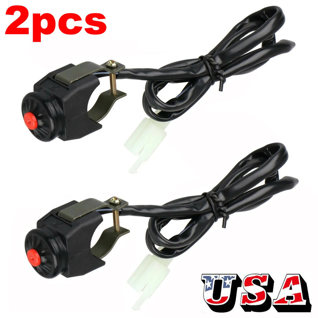 2X Kill Switch Push Button Horn for KTM Dirt Bike ATV