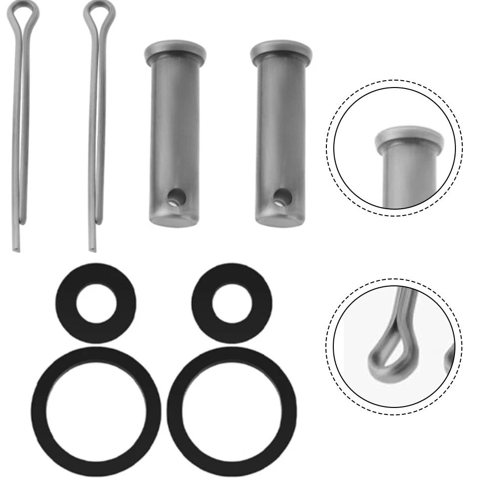 Set of 2 Split Pins Clips Washers for 75 Hand Pumps (11x40mm)