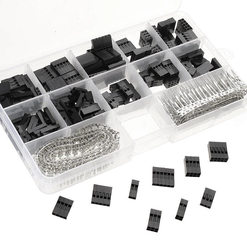 620Pcs 2.54mm Pitch Pin Plug Housing Connector Kit for Automotive Applications