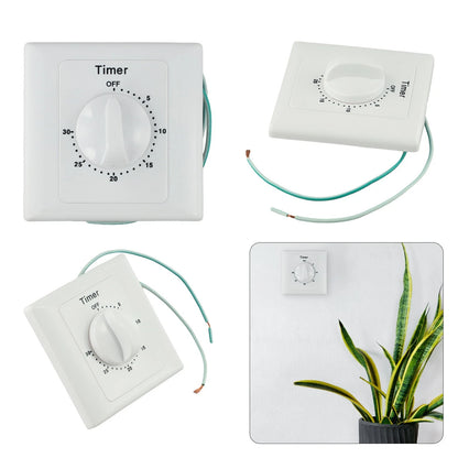 Compact Digital Timer Switch Socket for Household Appliances