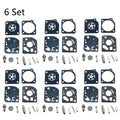 6X Carburetor Carb Kit for ECHO SRM 2100 GT2150 (Zama RB-64 C1U-K47 C1U-K53)