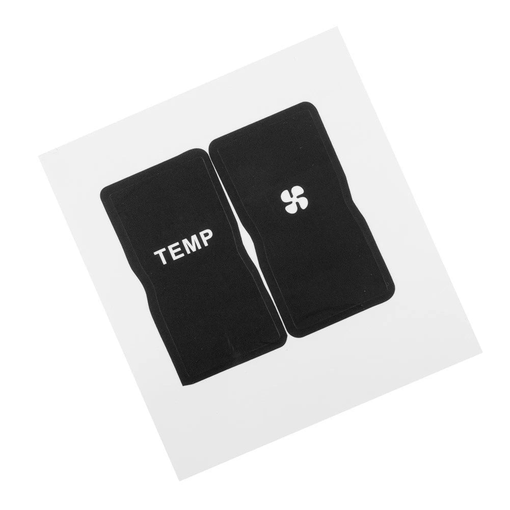 1X Control Switch Button Repair Sticker for