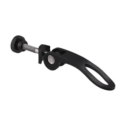 Aluminum Alloy Bike Seatpost Clamp M5 Thread - Black
