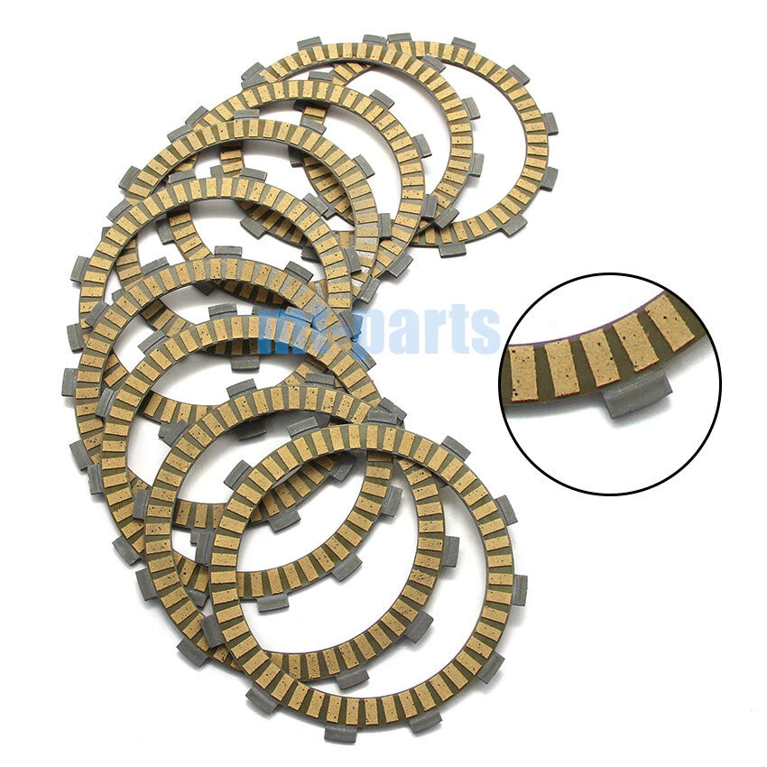 Clutch Friction Plate Kit for Yamaha XVS1300A Midnight Star (2007–2011, 2014, 2016)