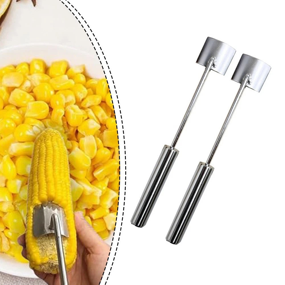Corn Kernel Removal Tool for All Vehicles (Stainless Steel, Ergonomic Handle)