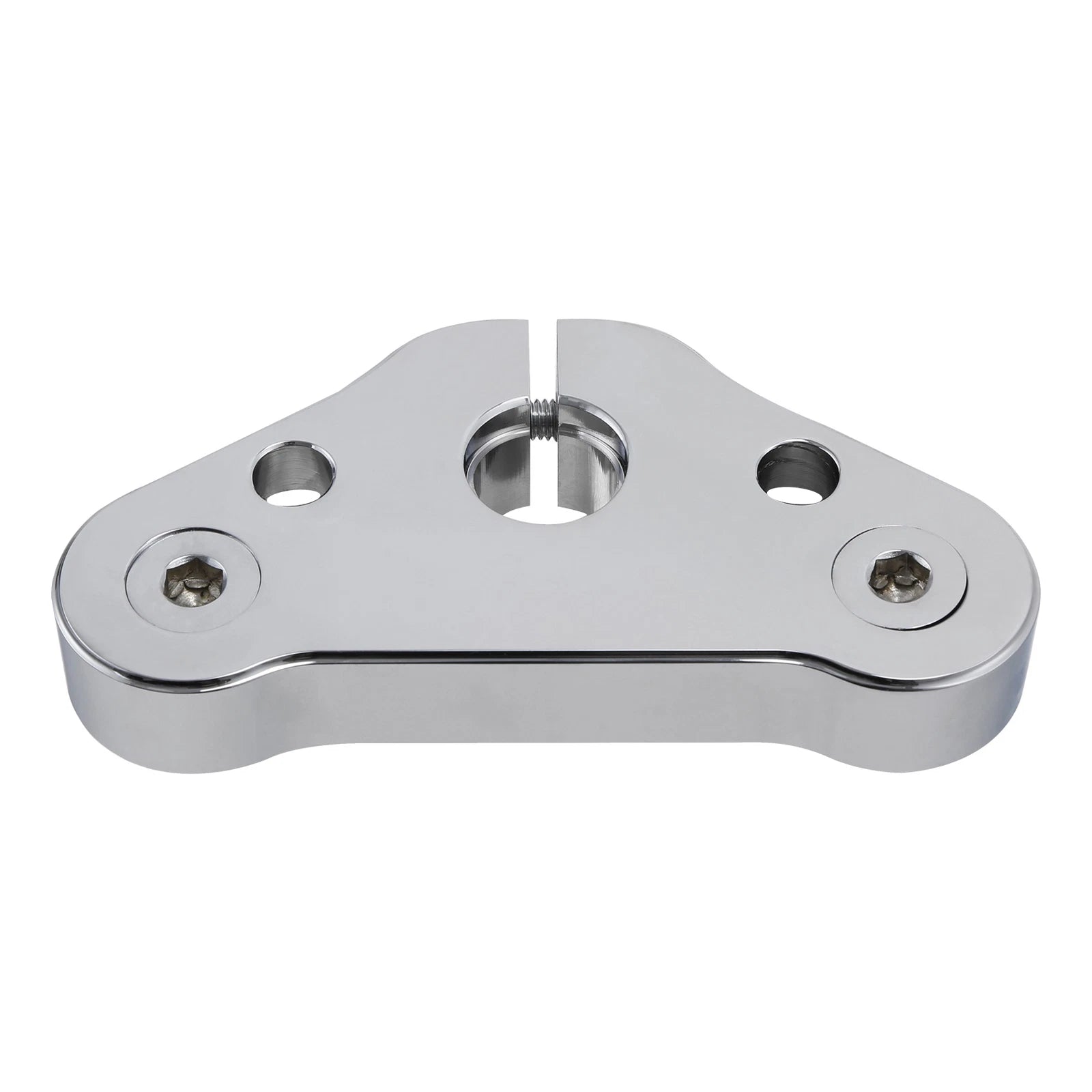 Chrome Triple Tree Top Clamp for Harley Cross Bones FLSTSB (2008–2011)