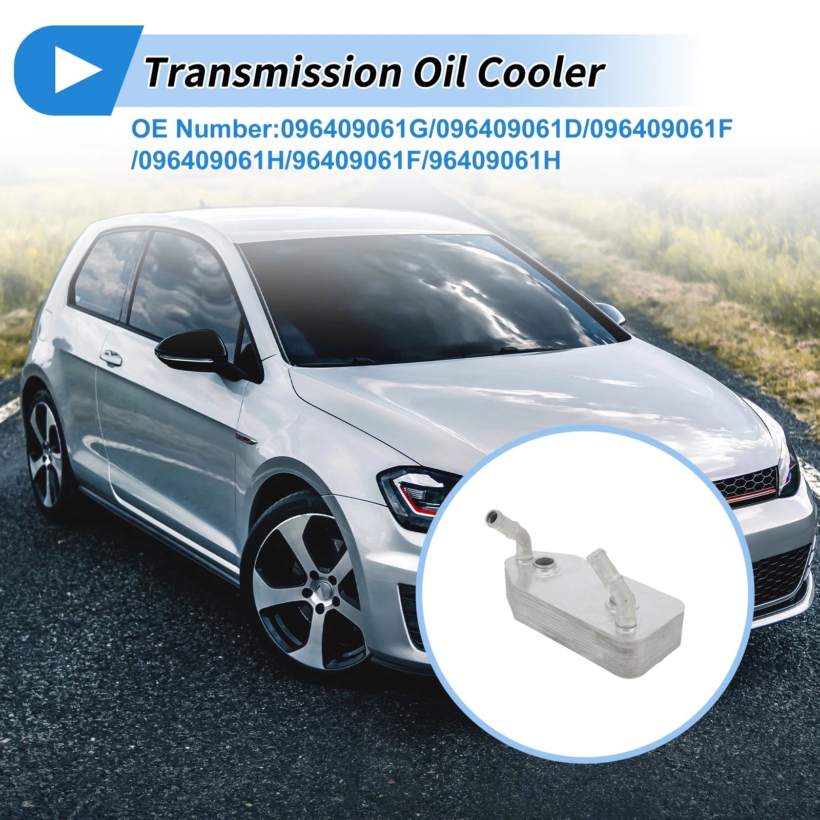 Engine Oil Cooler for Volkswagen Jetta (1999–2005) Replacement 1 Set