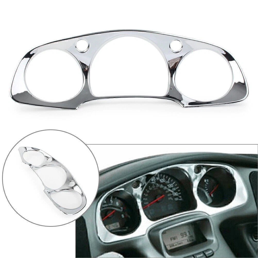 Chrome ABS Instrument Panel Accent Cover Trim for Honda Goldwing GL1800 (2001–2005)