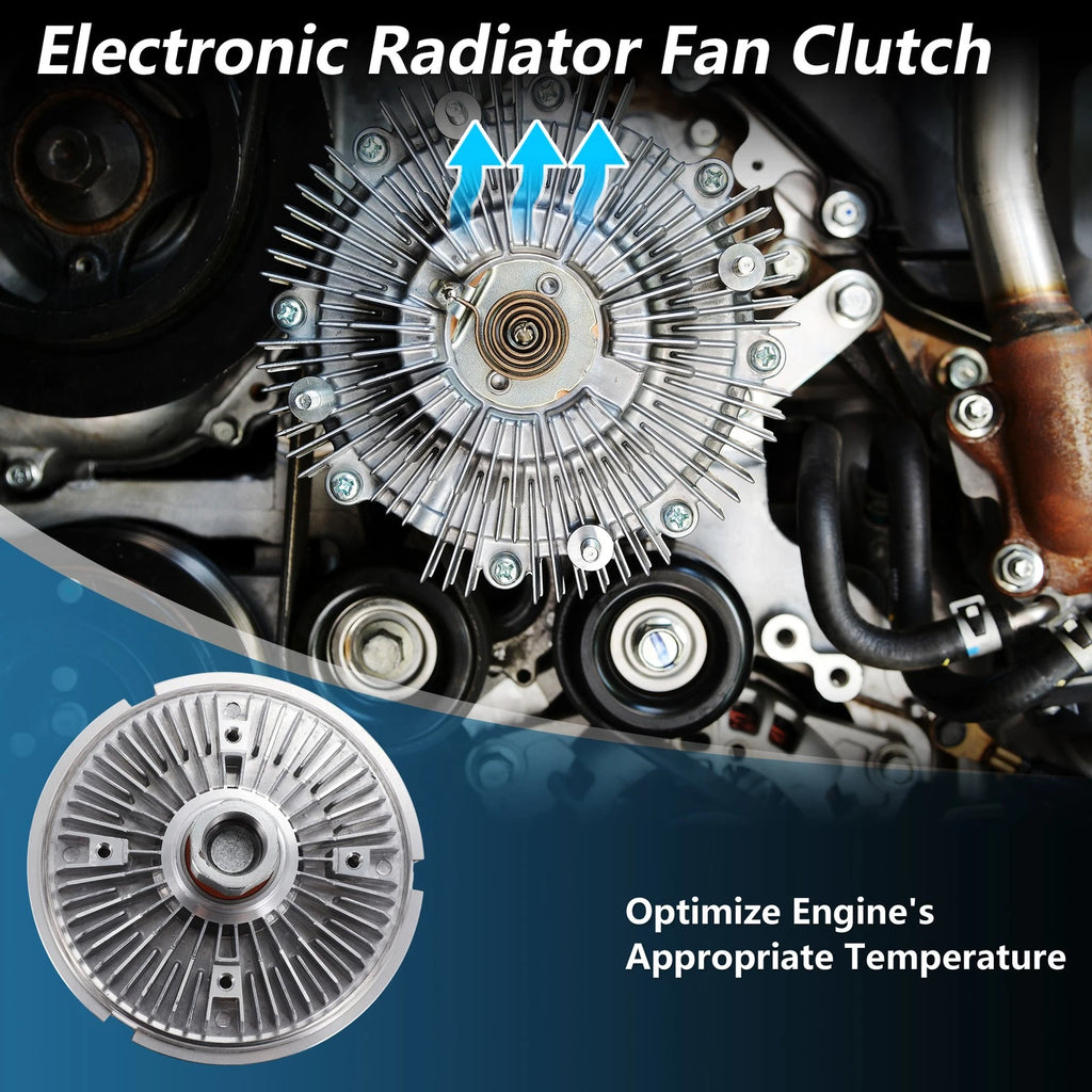 Engine Cooling Fan Clutch Replacement for BMW 745i V8 4.4L (2002–2005)
