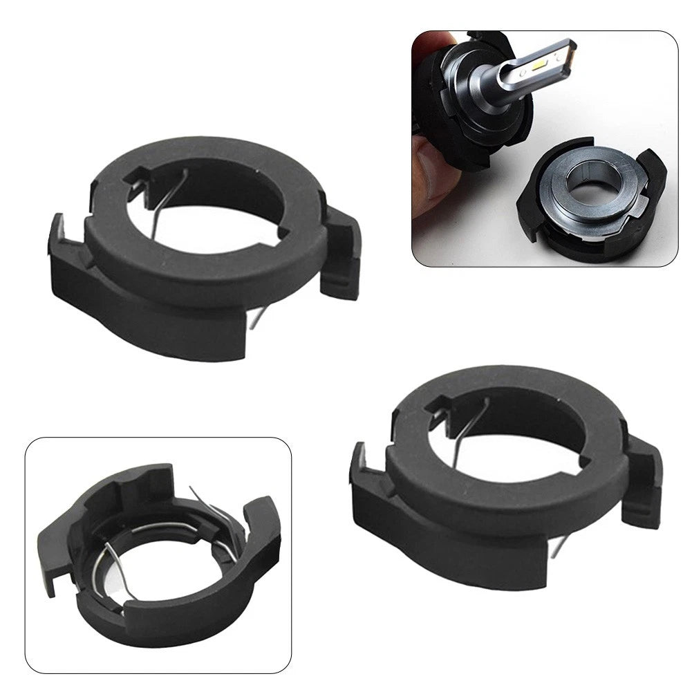 Xenon Bulb Holder Socket Stable Characteristics 2pcs 35 (W) 12 (V) ABS