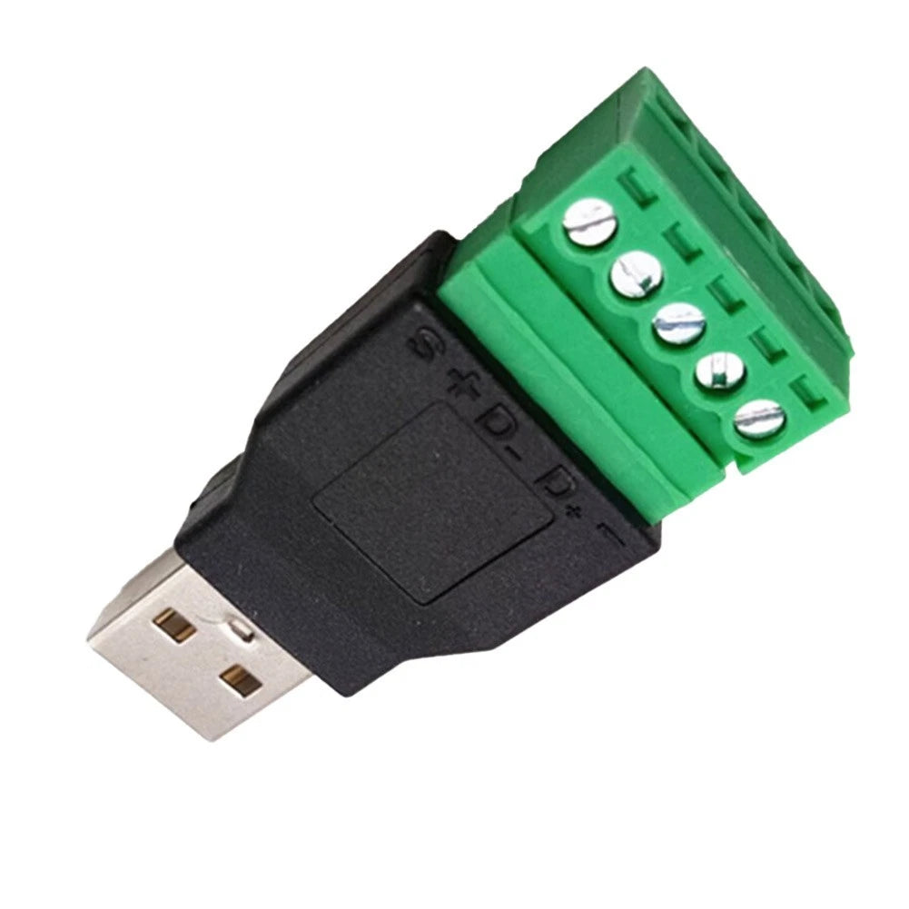 4-Pin Shielded Connector USB Adapter for Electrical Equipment (50/53mm)