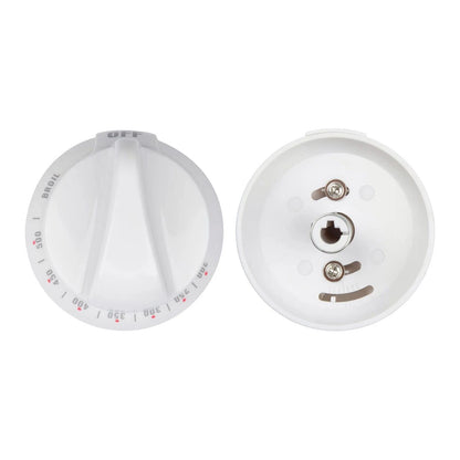 2X Control Knob for GE Range Stove Oven (WB03K10037)