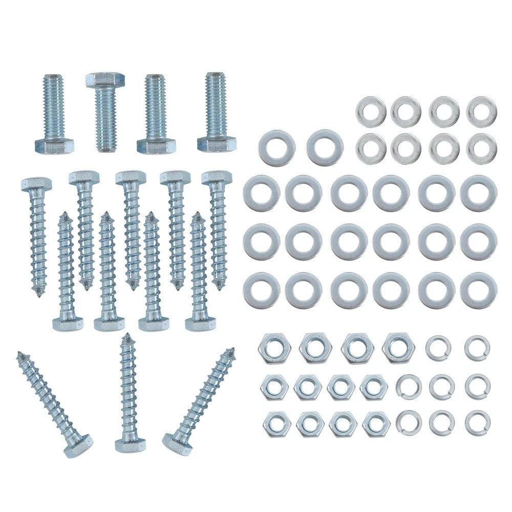Set of 4 Galvanized Swivel Top Bunk Bracket Kit for Boat Trailer 2x3