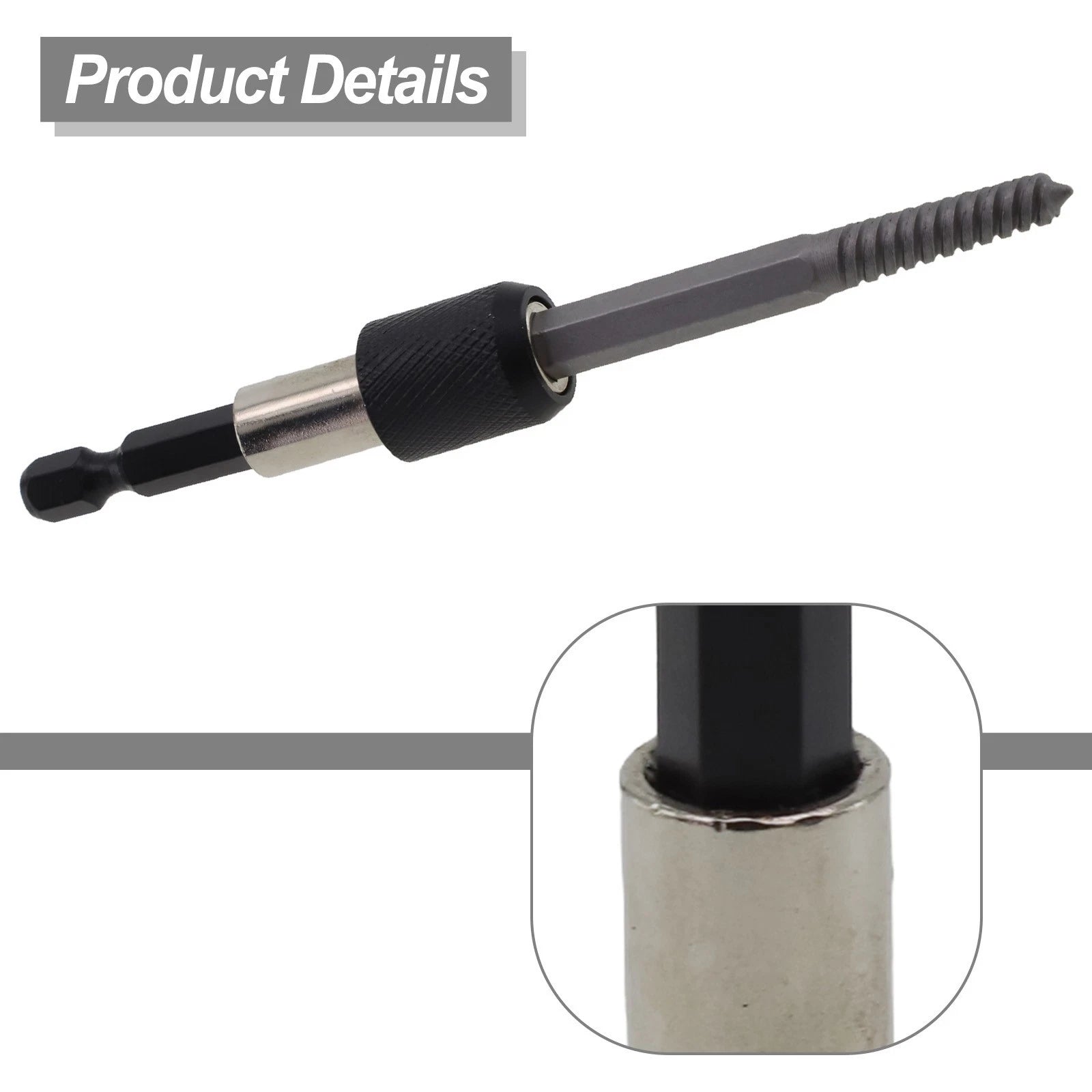 6Pcs Stud Screw Extractor Remover Set for Broken Damaged Pipes & Bolts
