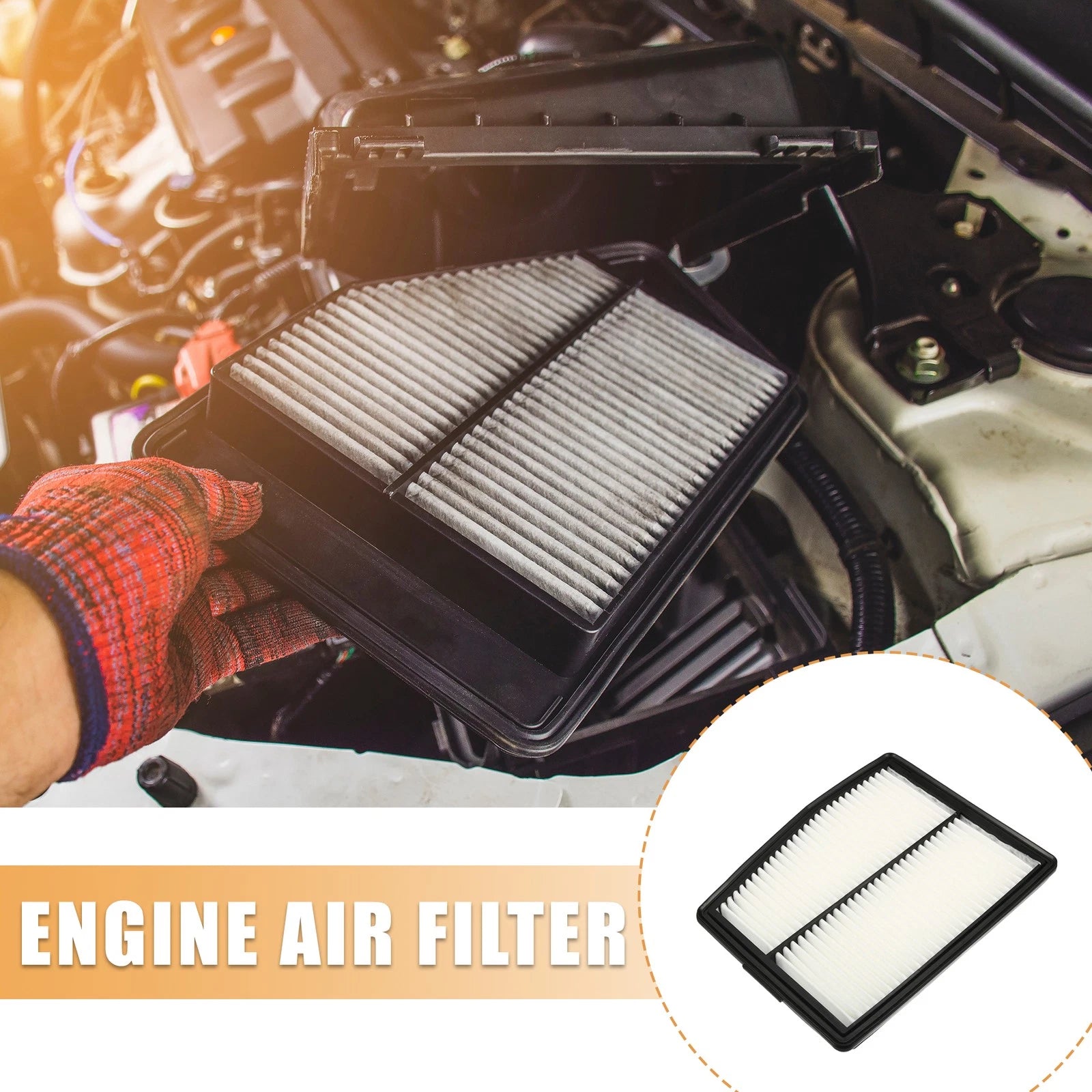 Engine Air Filter Replacement for Hyundai Sonata 2.0L Hybrid (2020–2021)