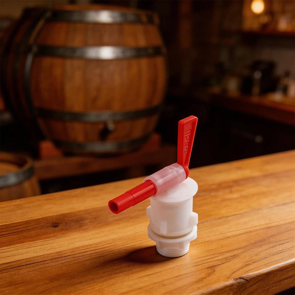 Plastic Fermentation Tap for Home Brewing Buckets (Compatible)