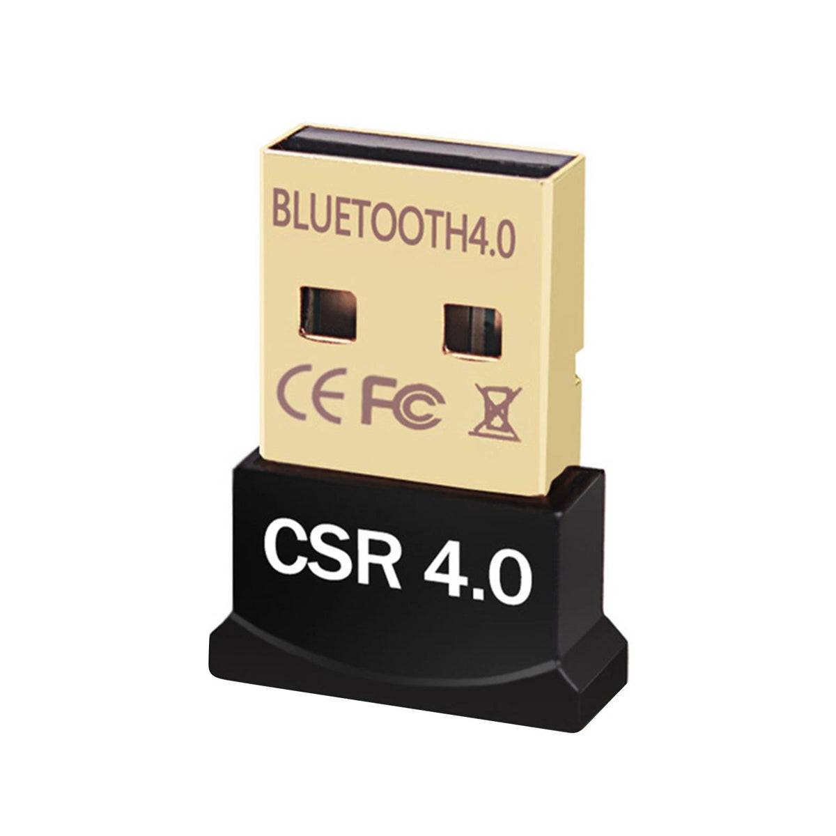 Bluetooth USB Dongle for PC Laptop (Windows 98–Vista)