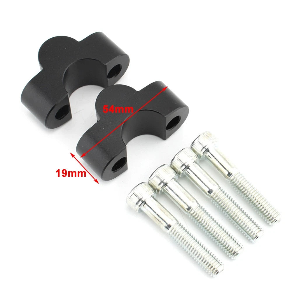 2X Handle Bar Riser Mounting Clamp for Honda CB1100 RS CB1100EX (2017–2020)