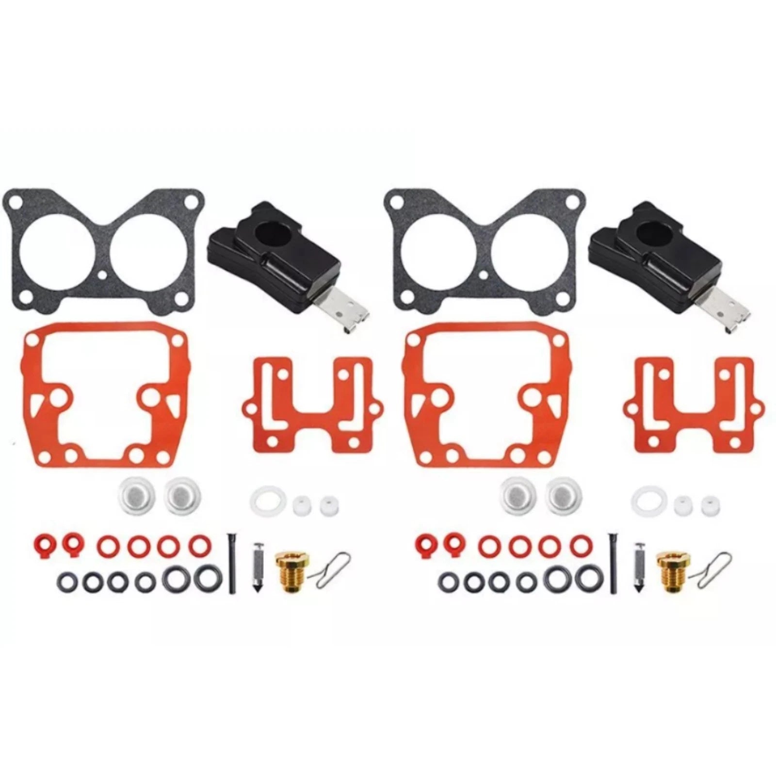 2X Carburetor Rebuild Kit for Johnson Evinrude V4 (1985–1990) 439076
