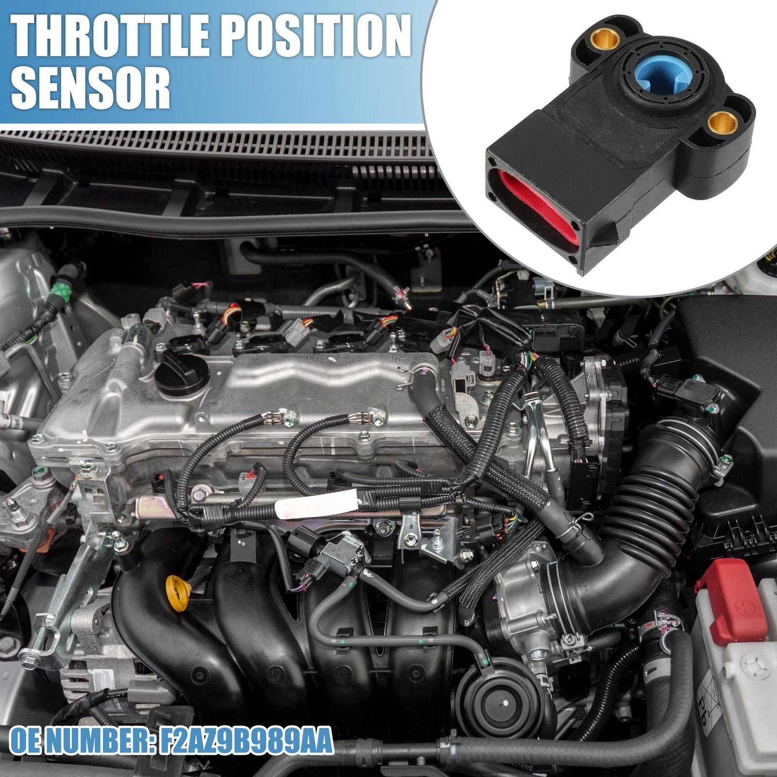 Throttle Position Sensor TPS Replacement for Ford Crown Victoria (1992–1994)