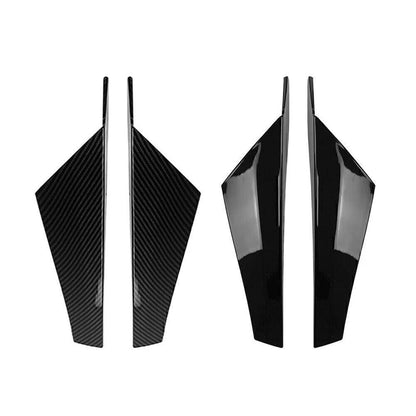 2X Rear Window Spoiler Side Wing Trim for Volkswagen Golf 8 (2020–2021)