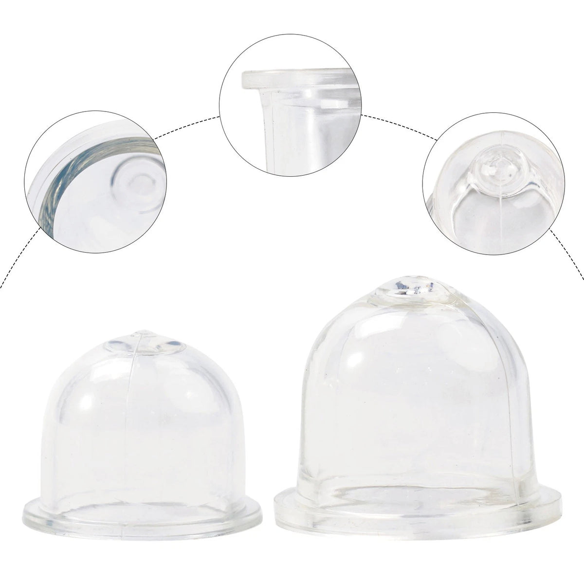 19mm & 22mm Primer Bulbs for Chainsaw Accessories (Fits Multiple Models)