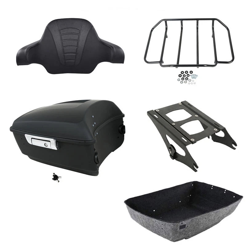 Trunk Backrest Mount Rack for Harley Road Glide (2014–2026)