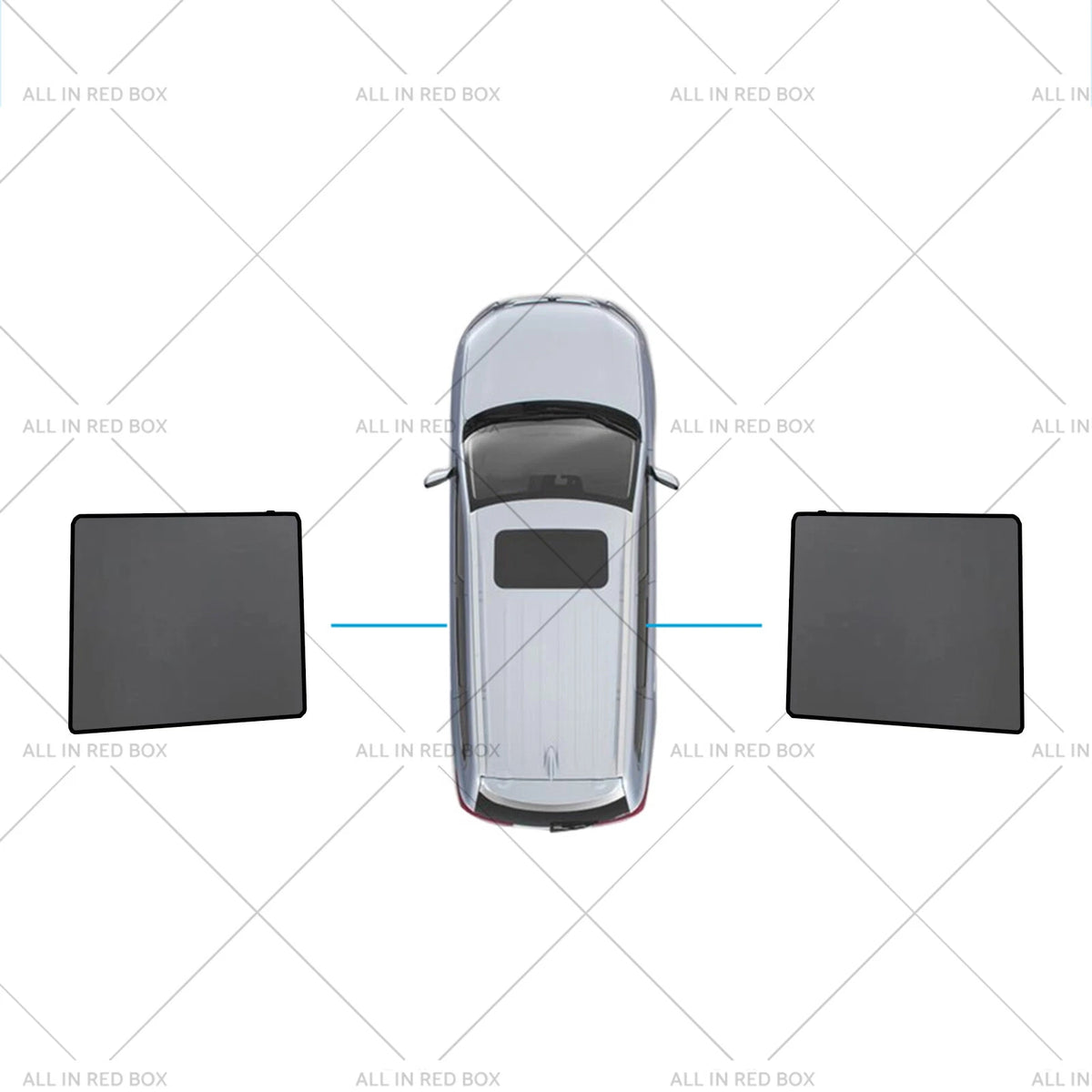 UV Blocking Magnetic Window Shades for Mitsubishi Pajero (2006–2022)
