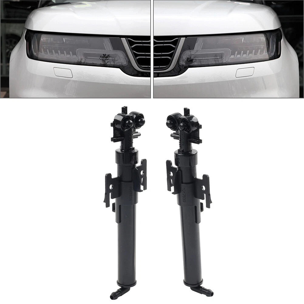 Pair Headlight Washer Nozzle LR109997 LR109996 For Range Rover Sport 2018-2019