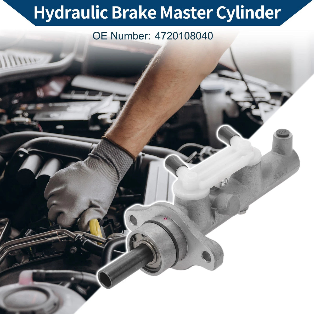 Brake Master Cylinder Reservoir for Toyota Sienna (1998–2002)