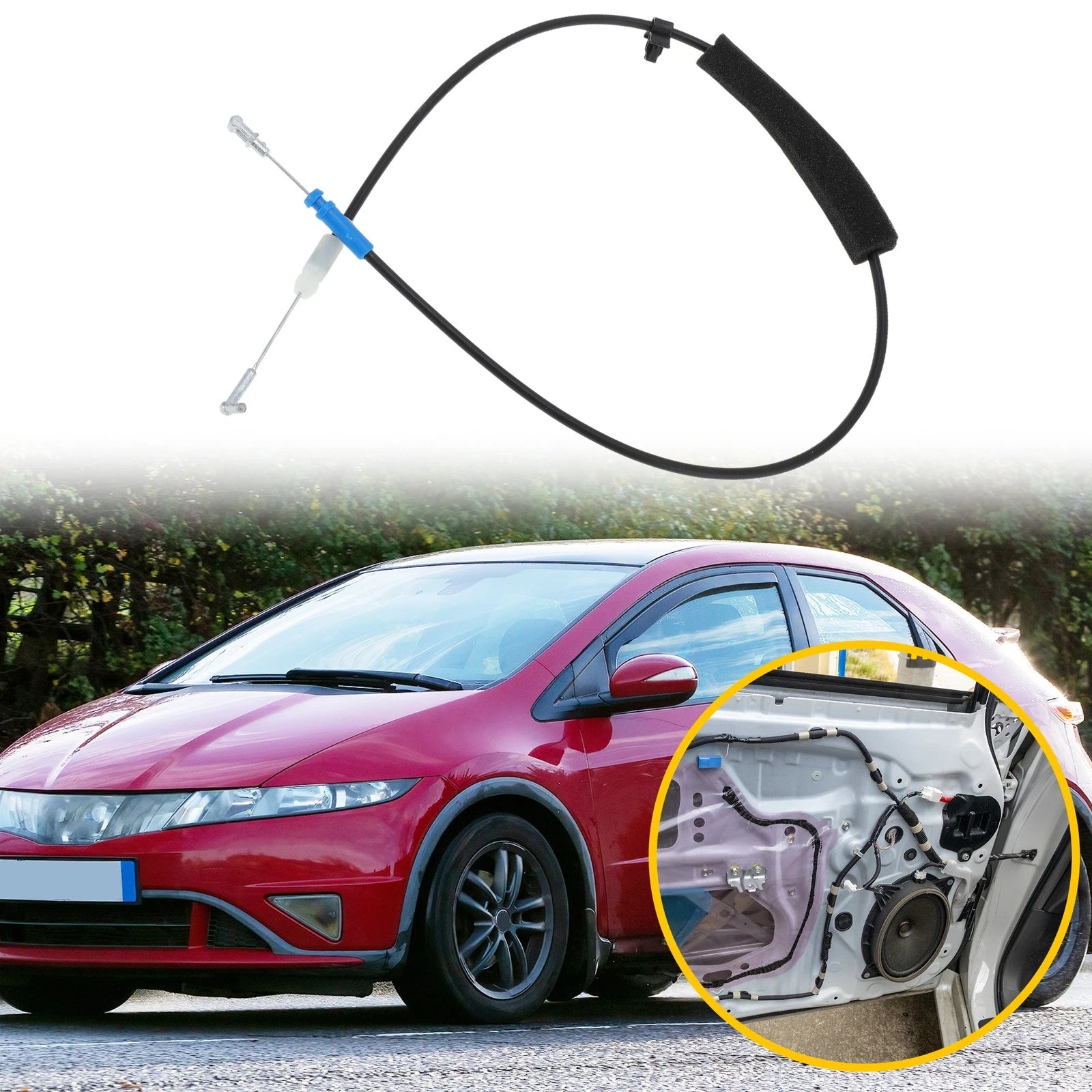 Interior Front Door Handle Cable Replacement for Honda Civic (2006–2011)