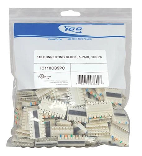 5X Connecting Block for ICC IC110CB5PC (100 Pk)