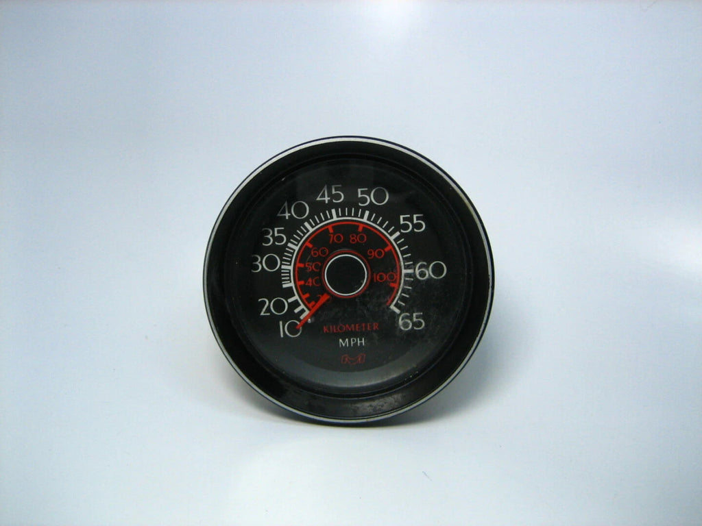Speedometer Gauge 0-65 MPH with Bracket & Bulb for Medallion (Tested)