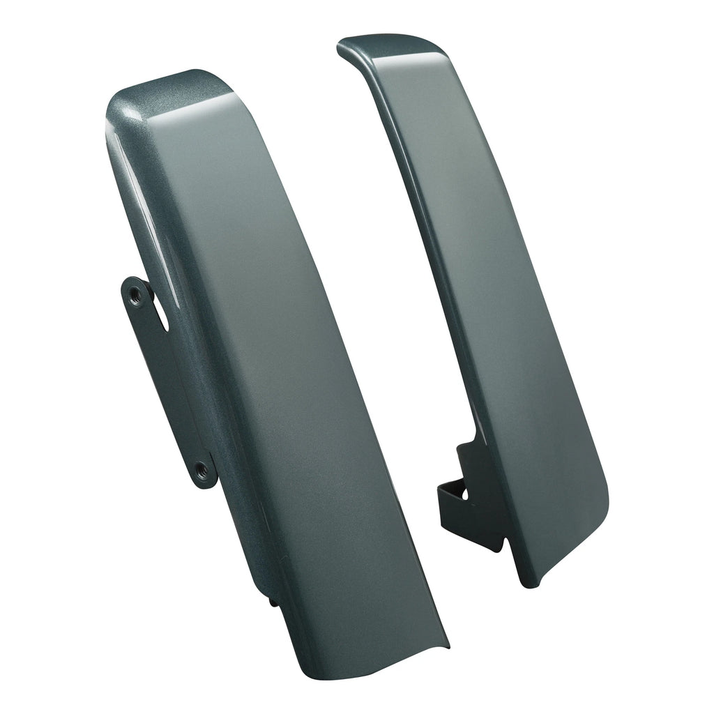 Saddlebag Filler Panel Strips for Harley Touring (2014–2024) Silver Pine/Spruce