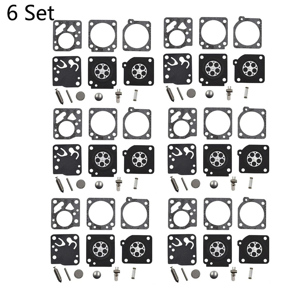 6x Carburetor Kit Replace For McCulloch SP40 PM 310 320 330 510 Zama RB-1 C1-M2B