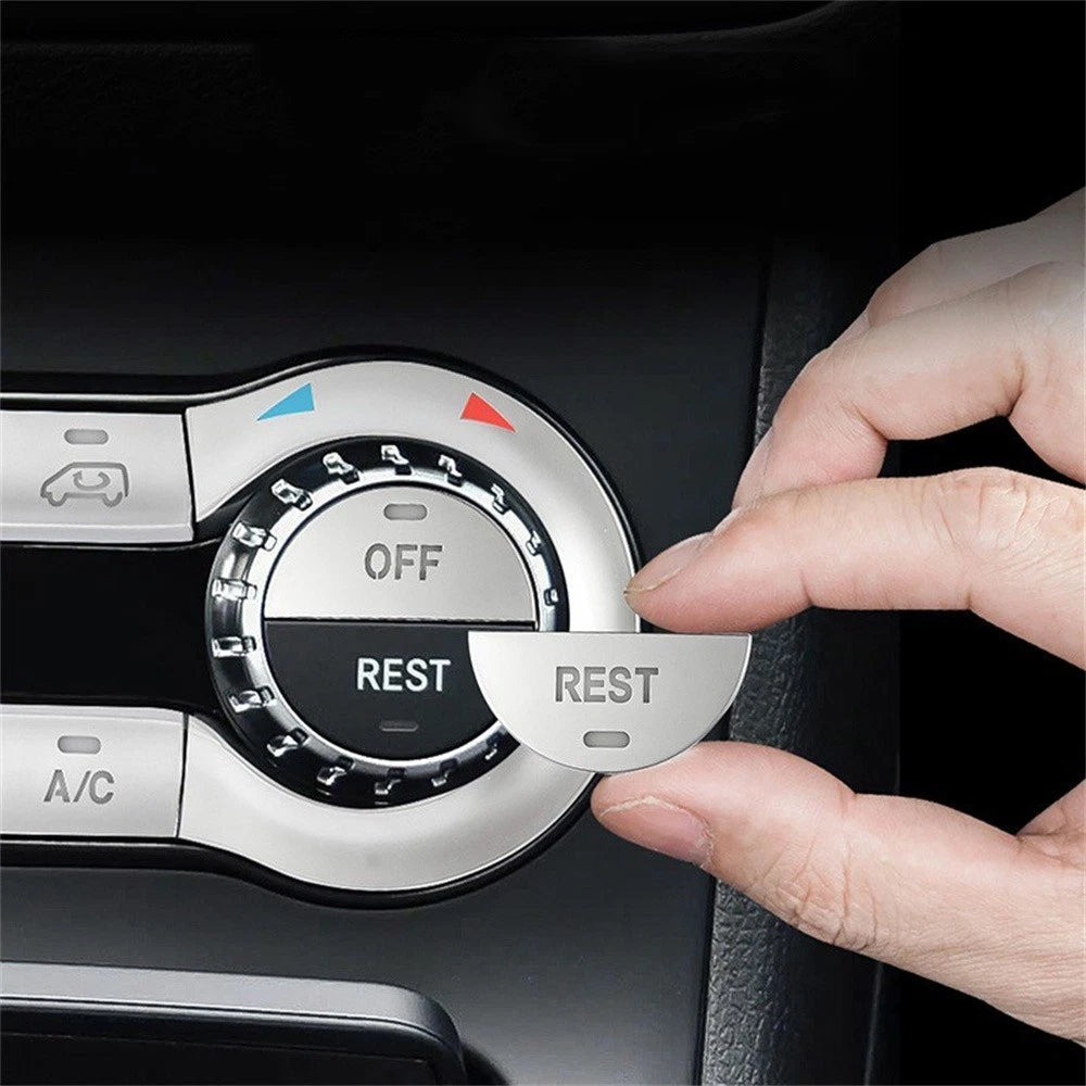 A/C Button Repair Decals for Mercedes-Benz AMG A35 CLA45 GLA45 (2019–2023)