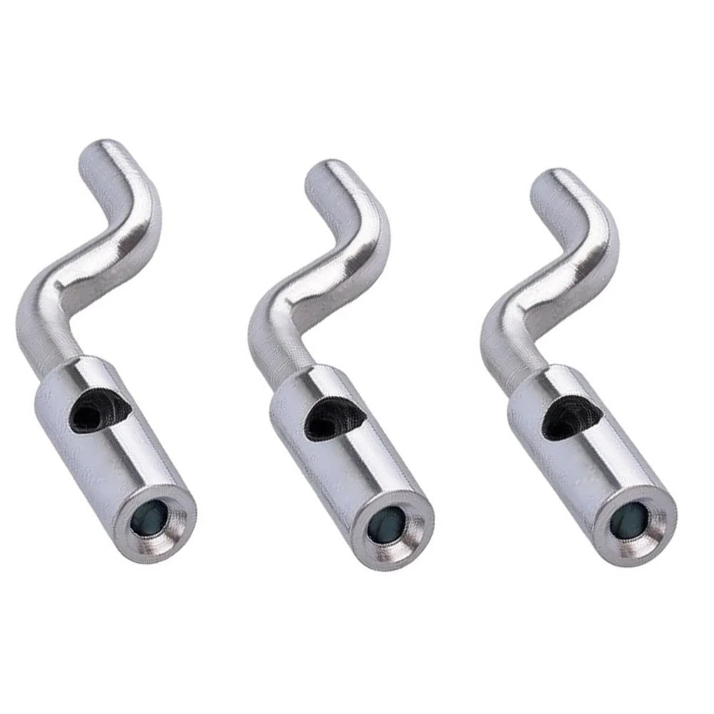 3X Silver Z Bend Throttle Cable Ends for Brake and Throttle Cable