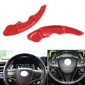 Steering Wheel Shift Paddles for Lexus RC NX IS (2014–2016) Red