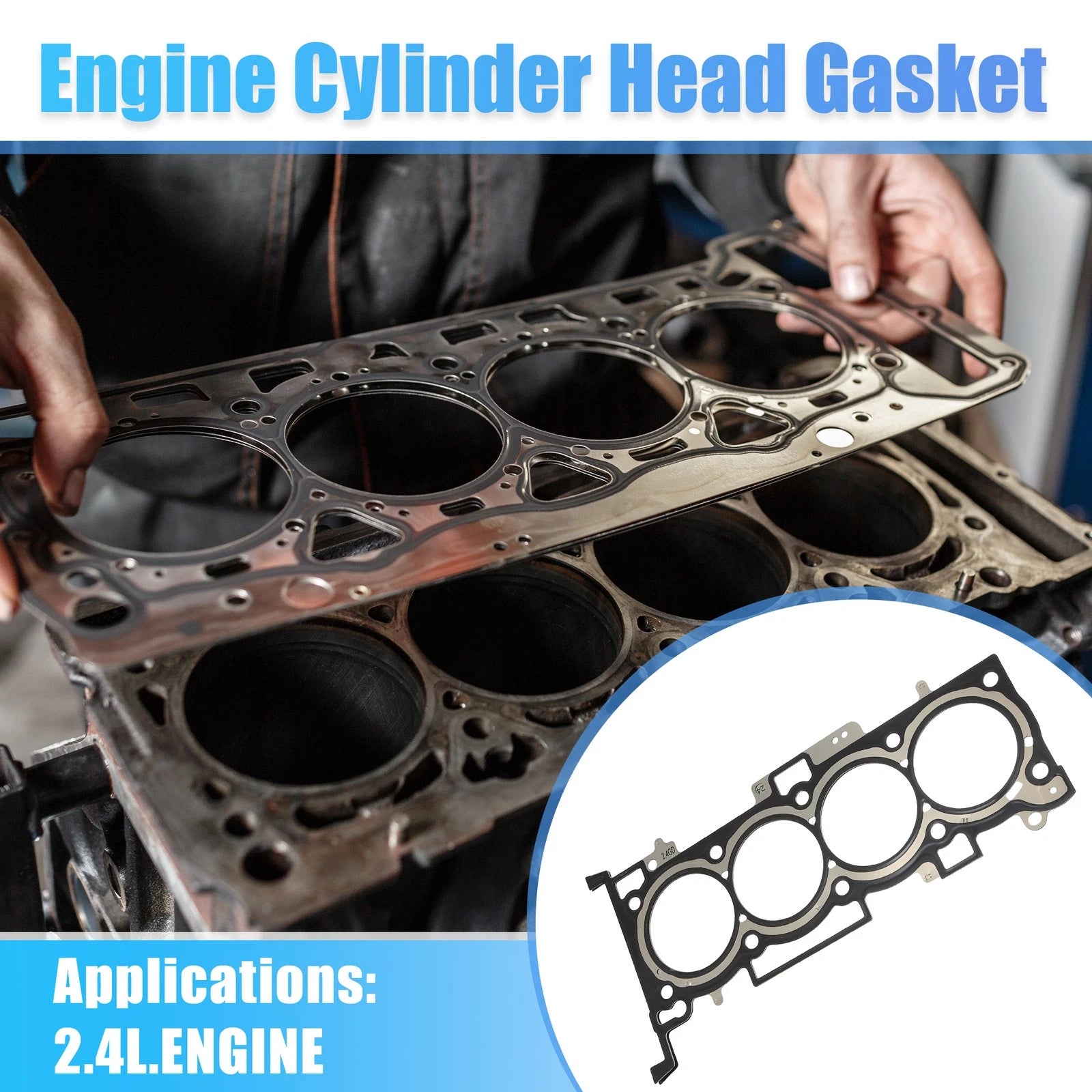 Engine Cylinder Head Gasket for Hyundai Santa Fe Optima (2013–2019)