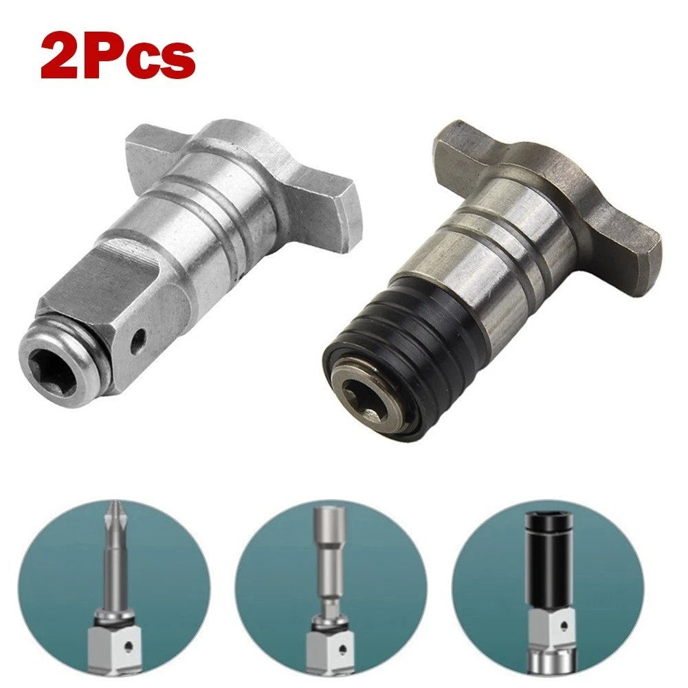 2X 18V Electric Brushless Wrench Shaft with 4 Inch Hex Adapter