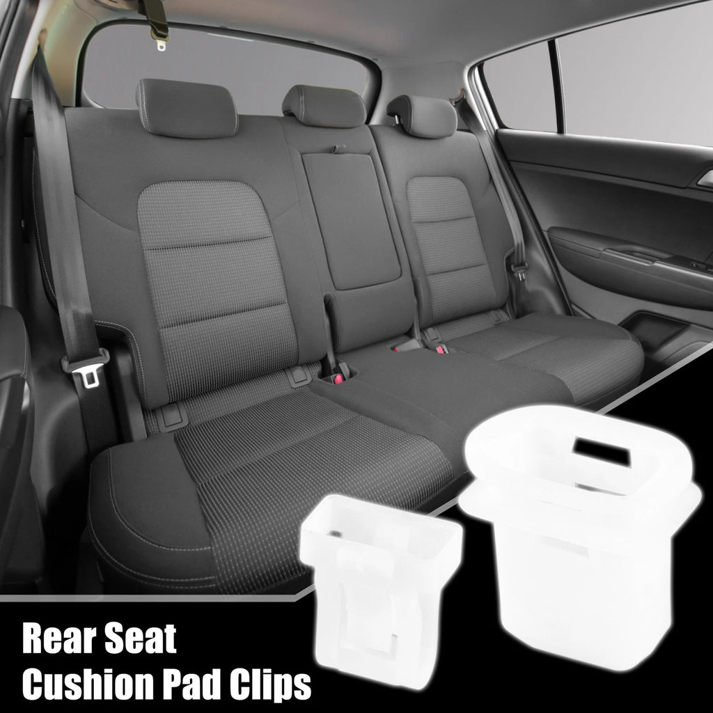 2 Pack Rear Seat Cushion Pad Clips Fasteners Set for Toyota Avalon (2005–2012)