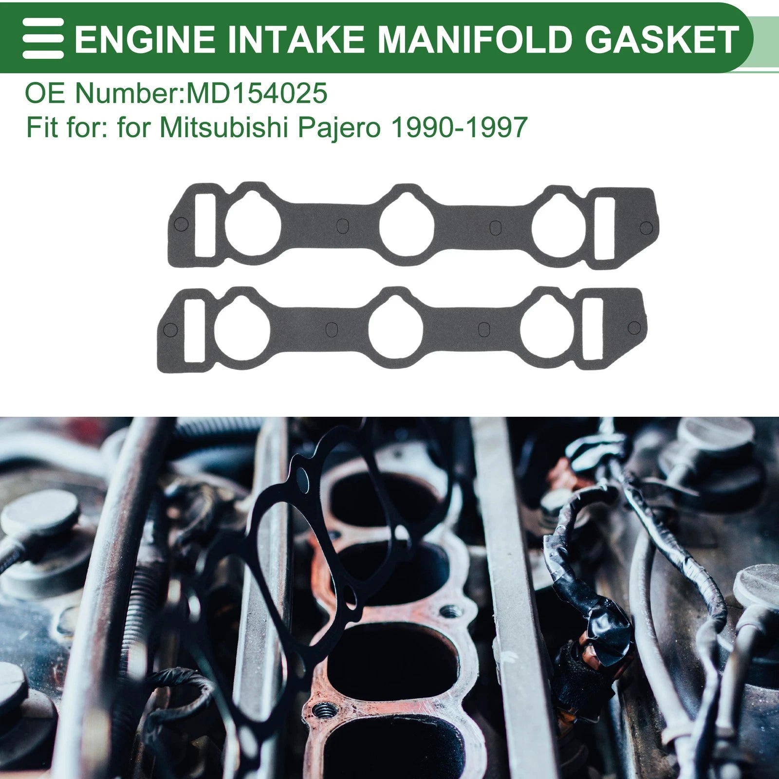 Engine Intake Manifold Gasket for Mitsubishi Pajero (1990–1997)