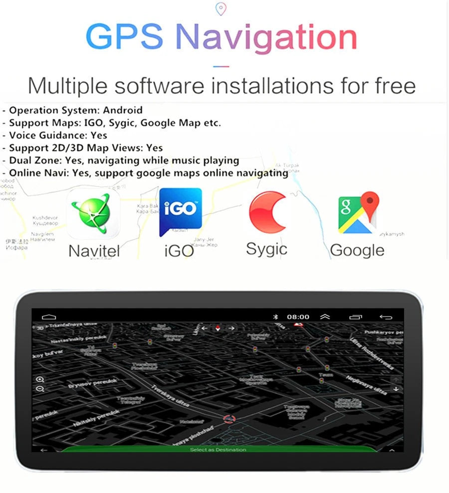 12.3'' Car Stereo GPS Head Unit for Nissan Tiida Versa (2004–2012)