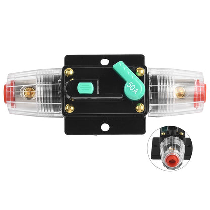 1X 10A-100A AMP Circuit Breaker/Fuse Reset for Car Boat (12V-48V)